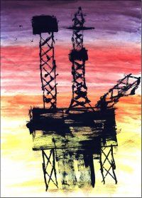 Image of oil platform